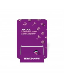 Pour toutes vos réglettes Alcool Élimination 3 volets