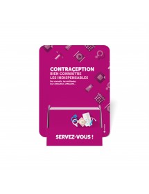 Pour toutes vos réglettes Contracept® 4 volets