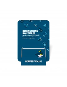 Pour toutes vos réglettes Code Route® 4 volets