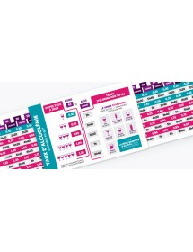 Zéro-cinq® Élimination & Ivresse Express. Réglette 4 volets format poche