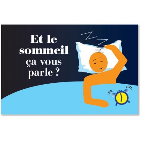 Mémo personnalisable. Dépliant 4 volets. GUIDE POUR UN SOMMEIL RÉPARATEUR