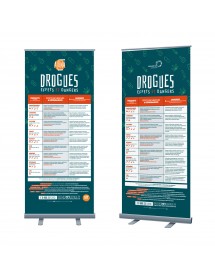 Roll-up Toxica®. Exemples réalisés