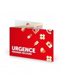 Urgencia®. Réglette 3 volets format poche