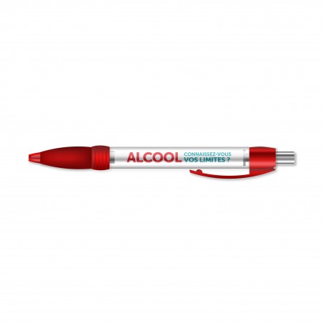 ALCOOL. Connaissez-vous vos limites ? Stylo bannière 05 PEN®