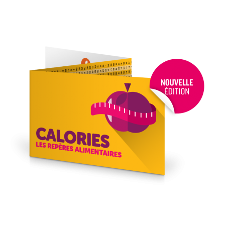 Caloritest®. Réglette 3 volets format poche