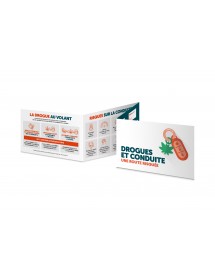 Toxica® Conduite. Réglette 4 volets format poche