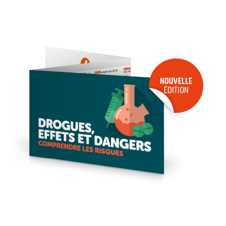 DROGUES - EFFETS ET DANGERS. Comprendre les risques. Réglette Toxica® Dangers